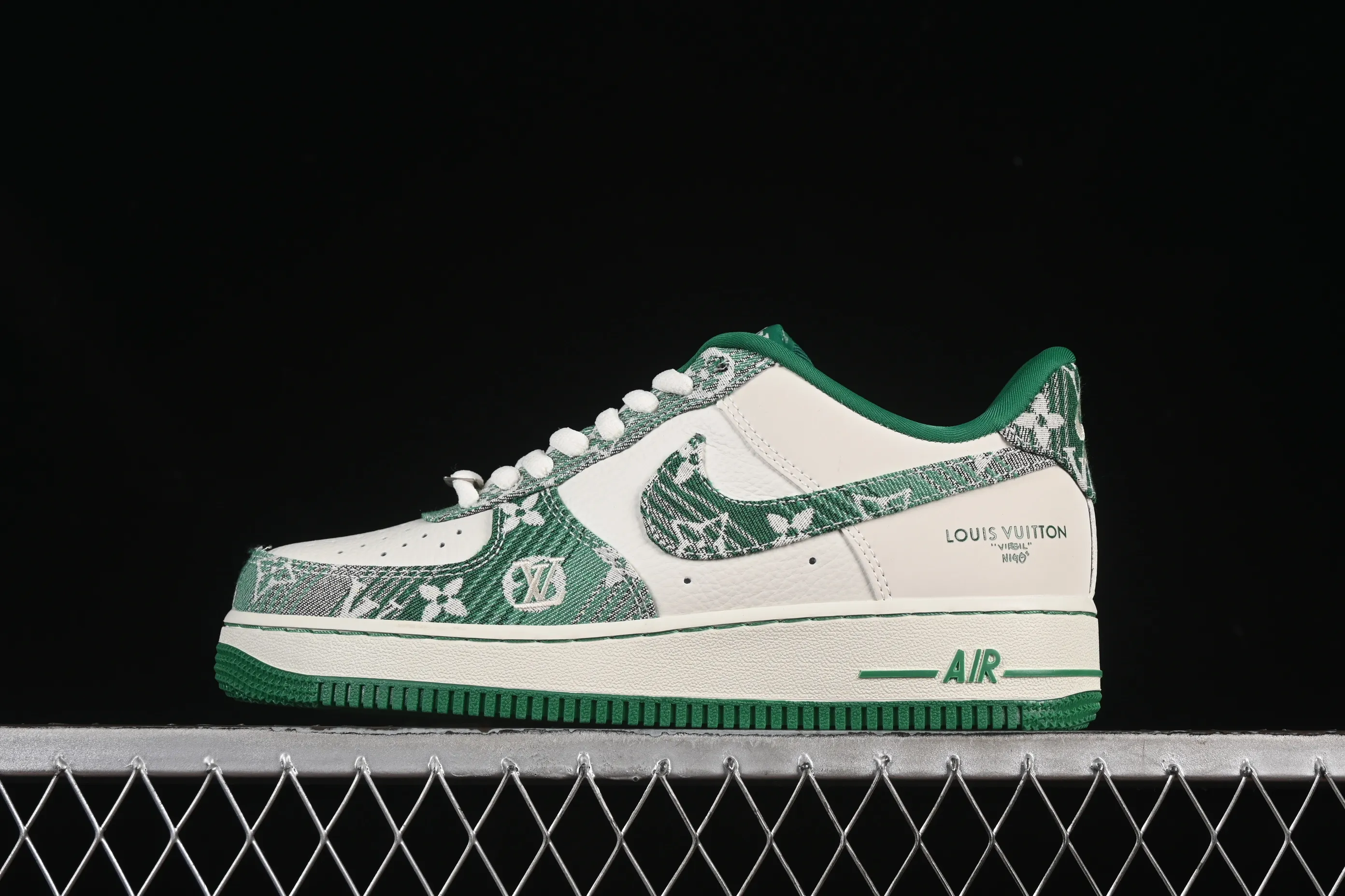 All categories Nk Air Force 1 Air Force series Nk Air Force 1 Low Air Force low-top Nike Air Air Force 1'07 Low LV joint green denim Air Force 1 low-top casual sneakers SC9207-538